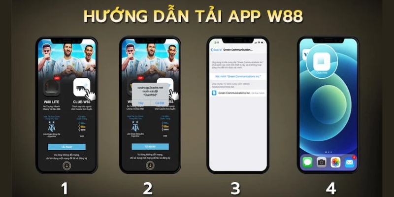 Tải app w88 - Các bước để tải App W88 đơn giản mà ai cũng thực hiện được